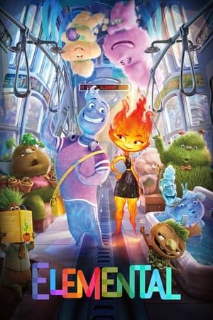Elemental ( 2023 ) - Poster