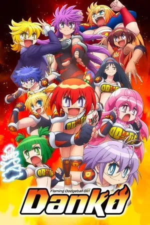 Flaming Dodgeball Girl Danko Season 1 (2026) - Poster